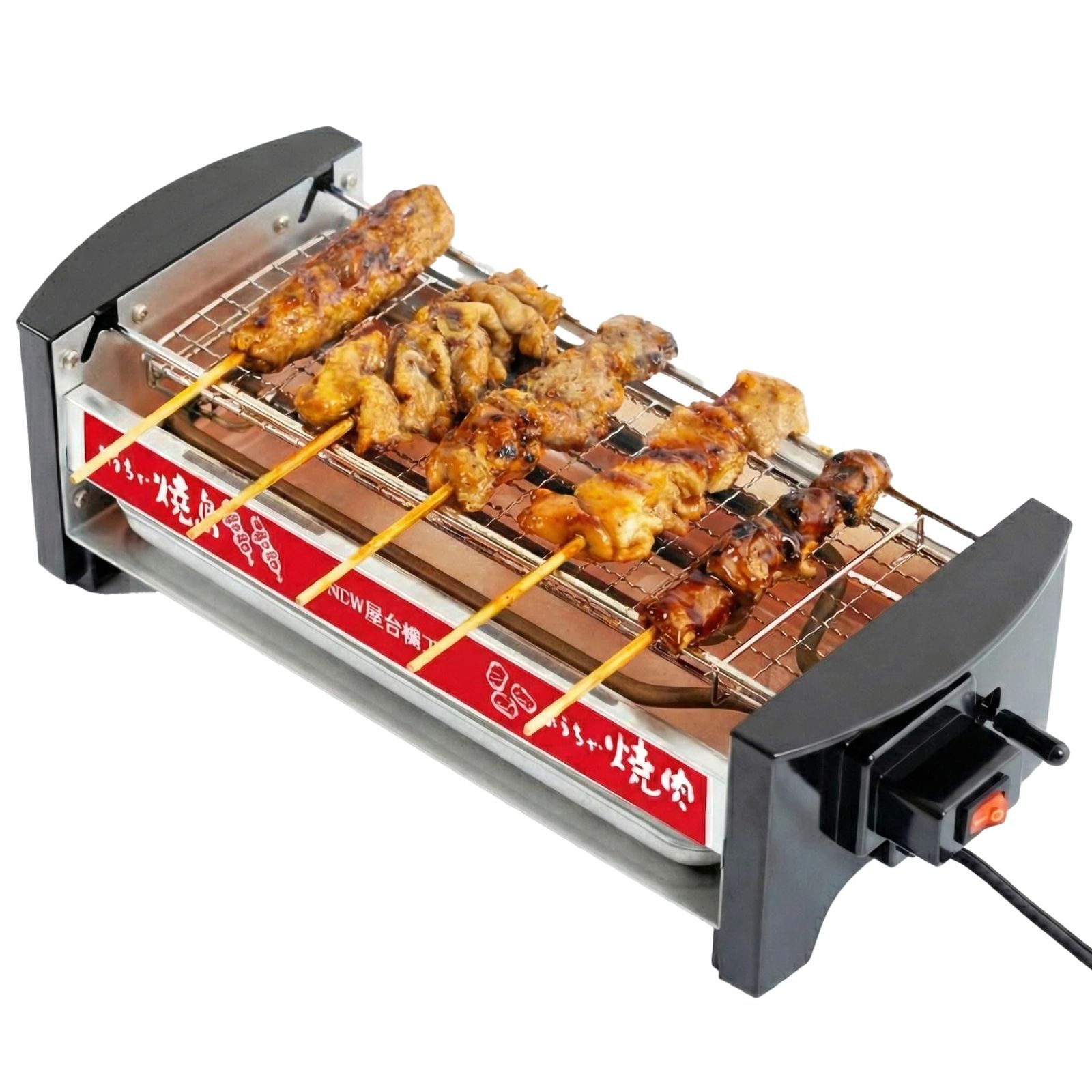 三ッ谷電機 屋台横丁 卓上焼き鳥 焼肉 海鮮焼き 牛たん 家庭用 電気七輪 卓上 電気コンロmi