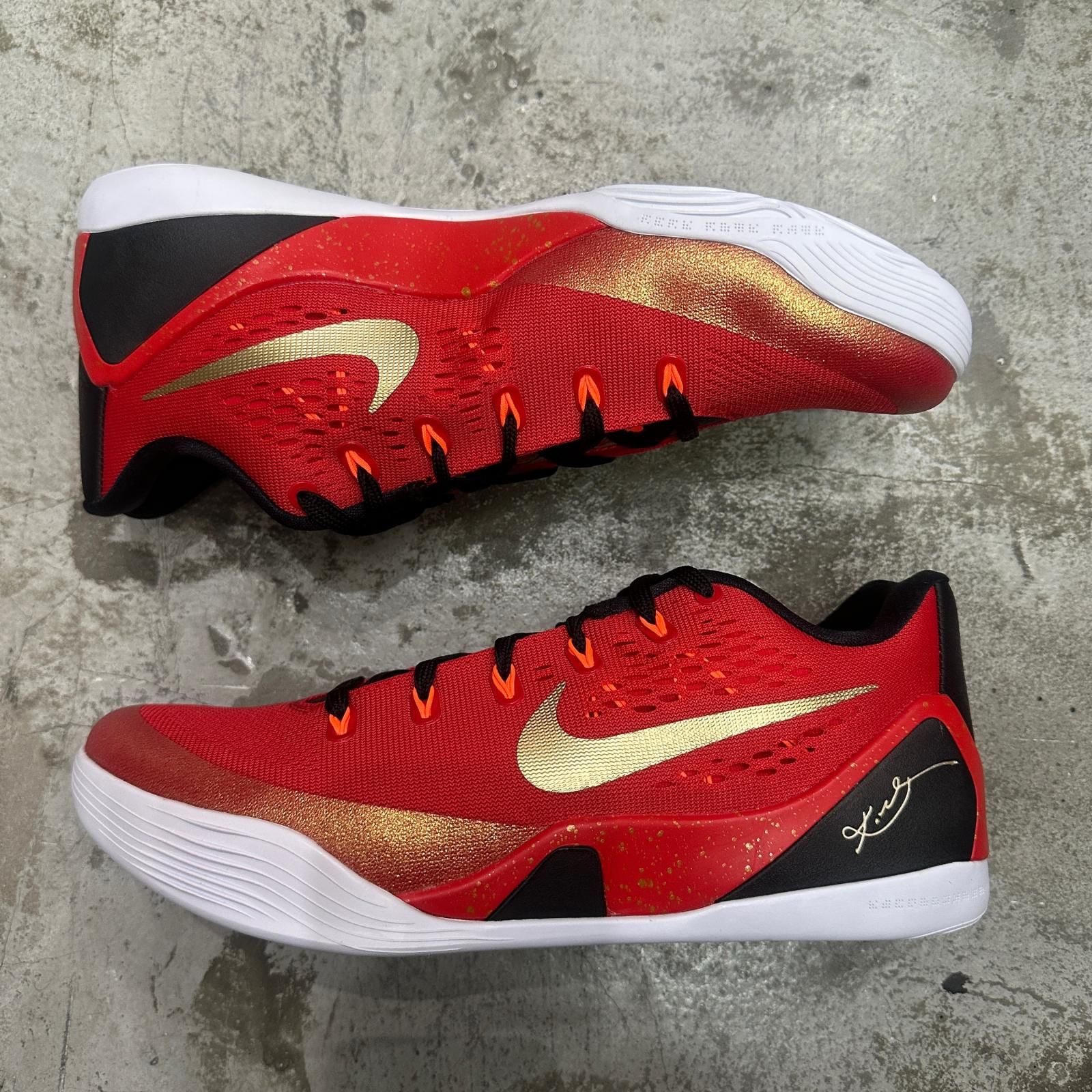 NIKE Kobe 9 Low Protro EM China/University Red コービー9 ロー 