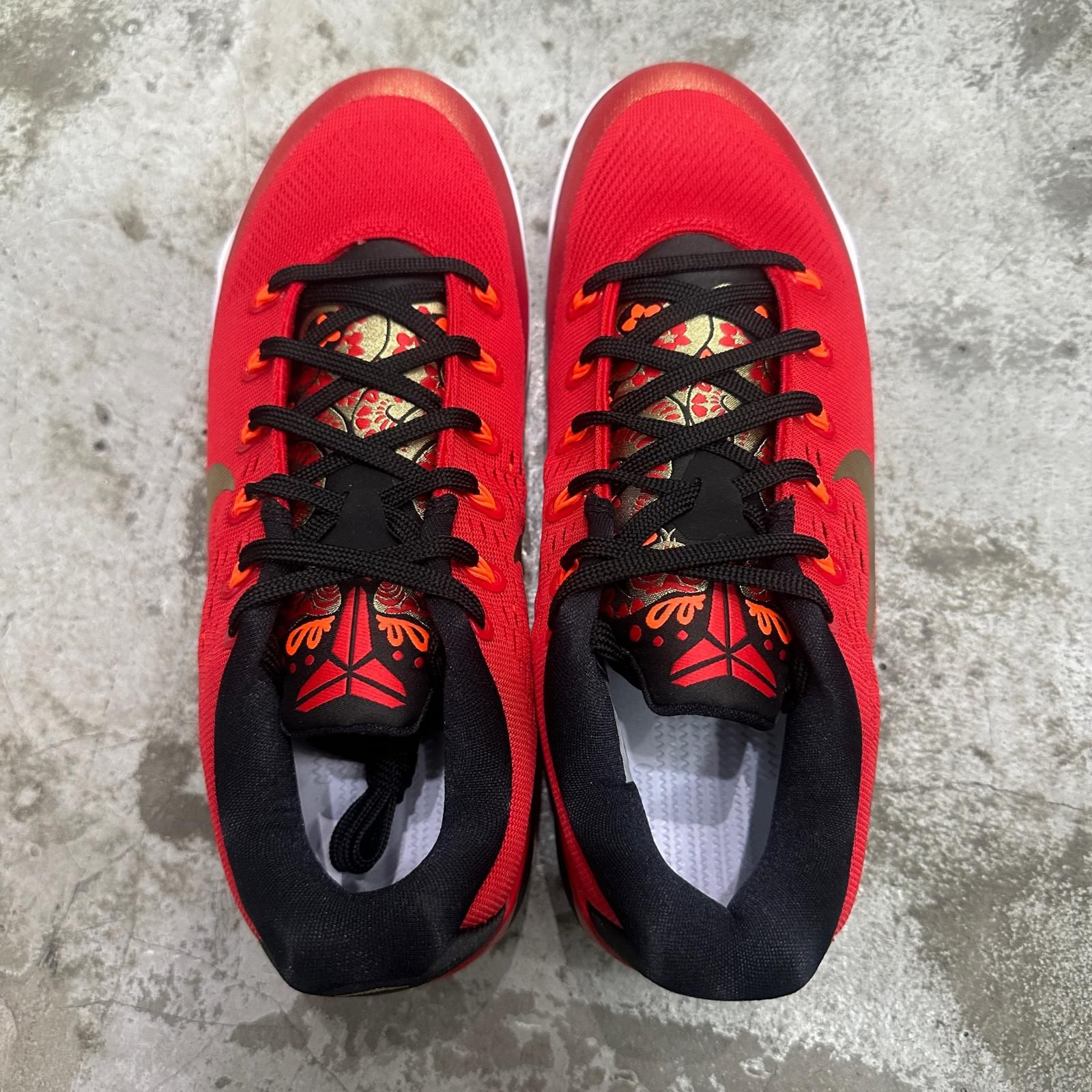 NIKE Kobe 9 Low Protro EM China/University Red コービー9 ロー