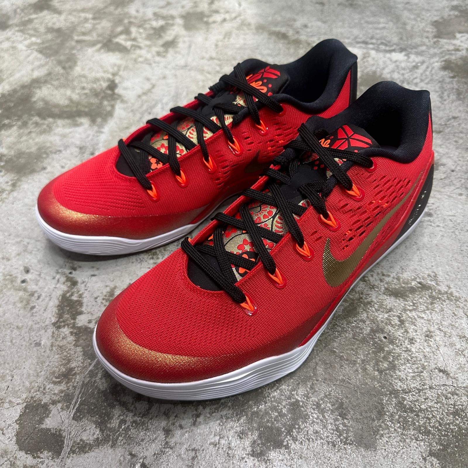 NIKE Kobe 9 Low Protro EM China/University Red コービー9 ロー