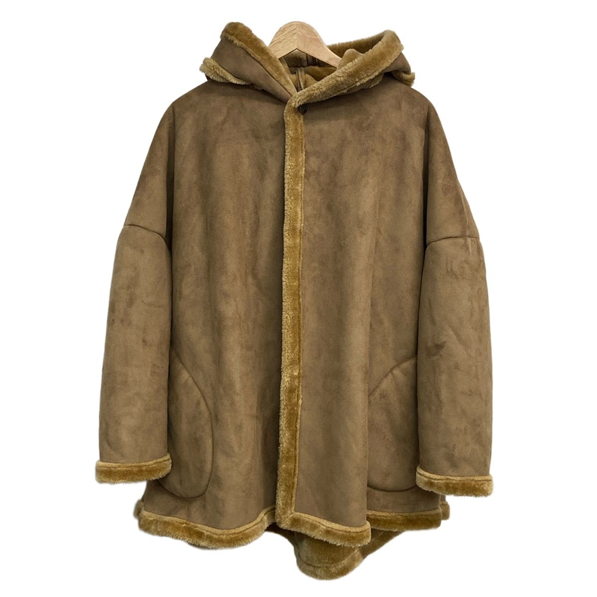 VACHEMENT(ヴァシュモン) コート サイズF レディース美品 - ブラウン 長袖/フェイクムートン/冬