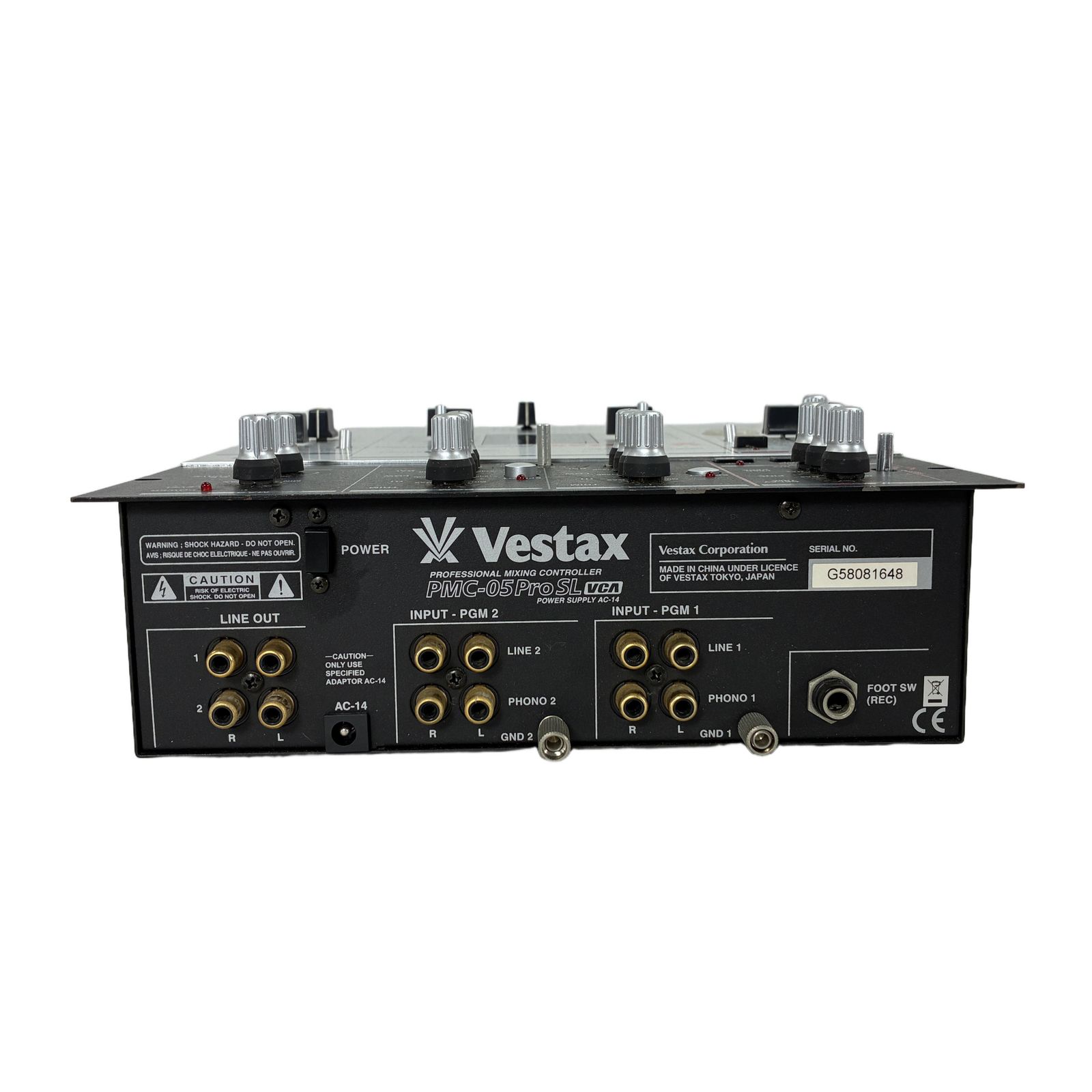 Vestax PMC-05ProSL オーディオミキサー DJミキサー 音響機材 オーディオ ベスタクス 中古 W11220358 Vestax PMC-05ProSL オーディオミキサー DJミキサー 音響機材 オーディオ ベスタクス 中古 W11220358