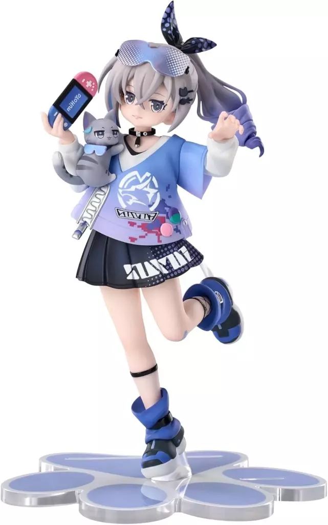 【中古】フィギュア ちびねこシリーズフィギュア 銀狼Ver.「崩壊：スターレイル」 RISE UP+ PVC＆ABS製塗装済み完成品