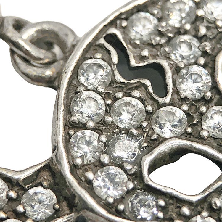 Loree Rodkin ローリーロドキン MEDIUM FLAT PAVE BONE SKULL PENDANT