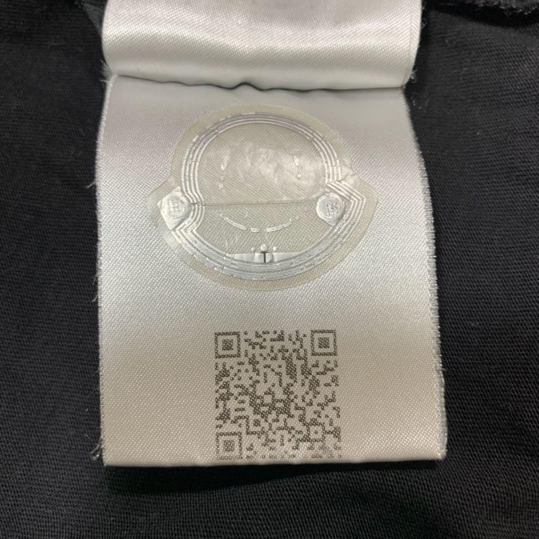 モンクレール ラバーワッペン ブラック XL Tシャツ 国内正規品 5S506