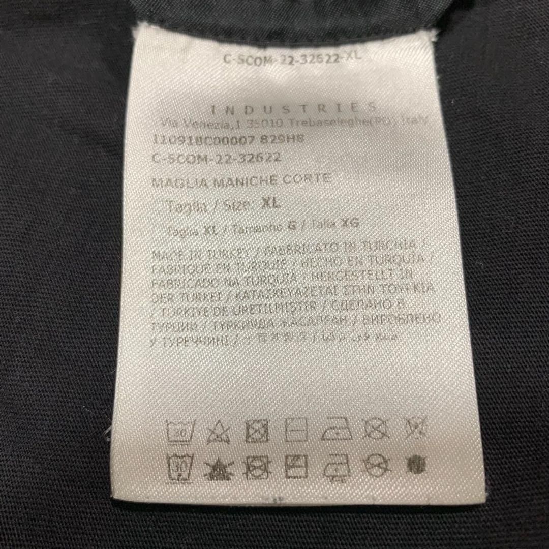 モンクレール ラバーワッペン ブラック XL Tシャツ 国内正規品 5S506