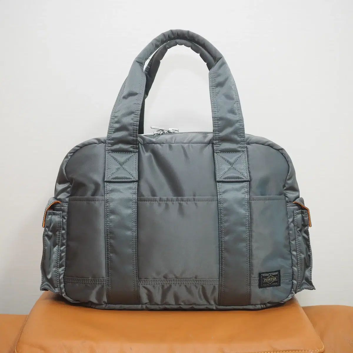 吉田ポーター タンカー ダッフルバッグ L シルバーグレー 622-06996