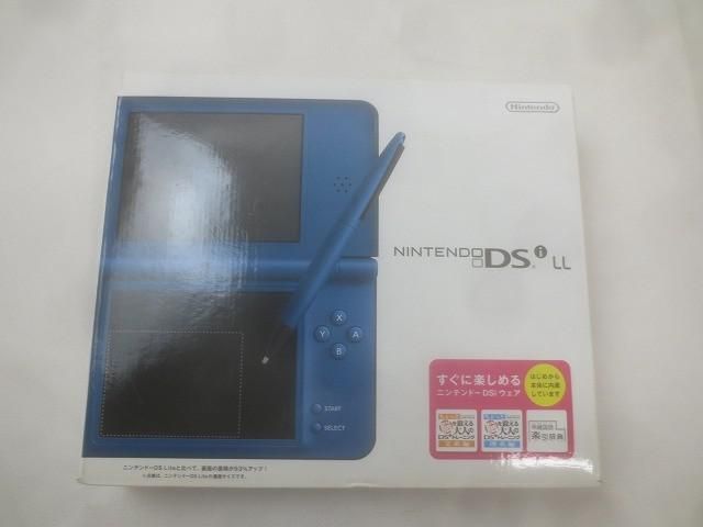 ゲーム ニンテンドーDS 本体 DSi LL 動作品 UTL-001 ブルー 箱 周辺機器 説明書 周辺機器 付き 中古品