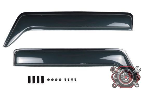 売れ筋新品 ジムニーシエラ JB64/JB74 2019-2023 ドアバイザー ドア サイド ウインドウ バイザー サイドバイザー スモークcp1
