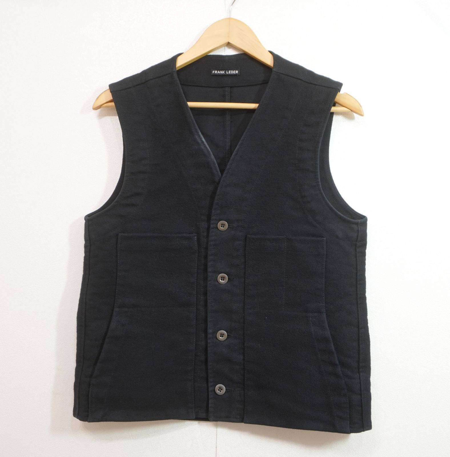 FRANKLEDER (M) 綿100 コットンベスト フランクリーダー 0027066 