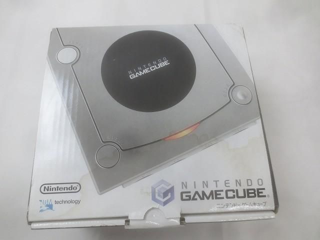 ゲーム ゲームキューブ 本体 DOL-001 シルバー 動作品 箱付き 中古品