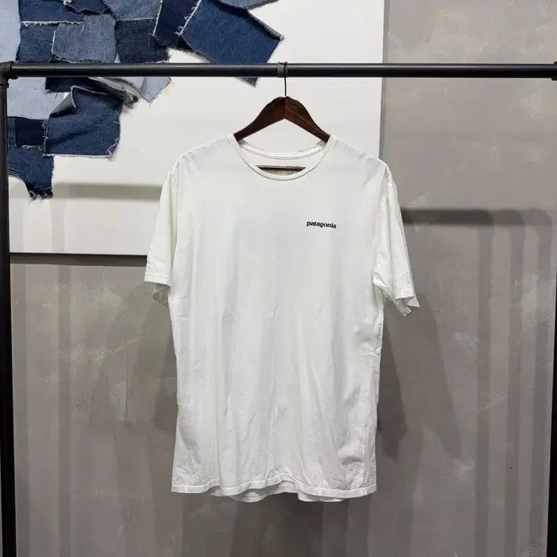(100) patagonia パタゴニア カジュアル アウトドア バックプリント 半袖 Tシャツ