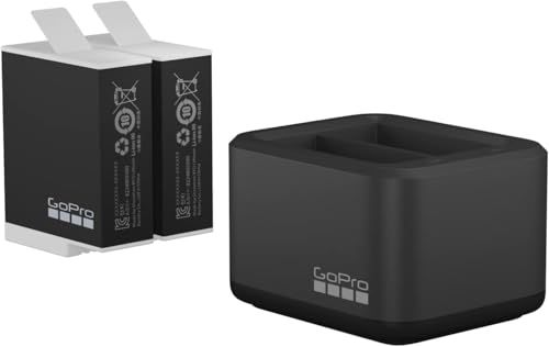 【GoPro公式】デュアルバッテリーチャージャー + Enduro バッテリー 2個セット HERO9/10/11/12用 shu cb1ddc02