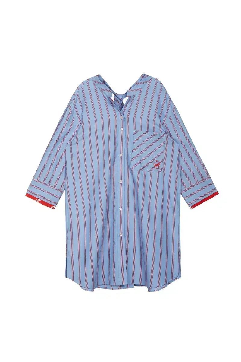LUCKY CHOUETTE ラッキーシュエトゥ ストライプ シャツ ONE PIECE 新品