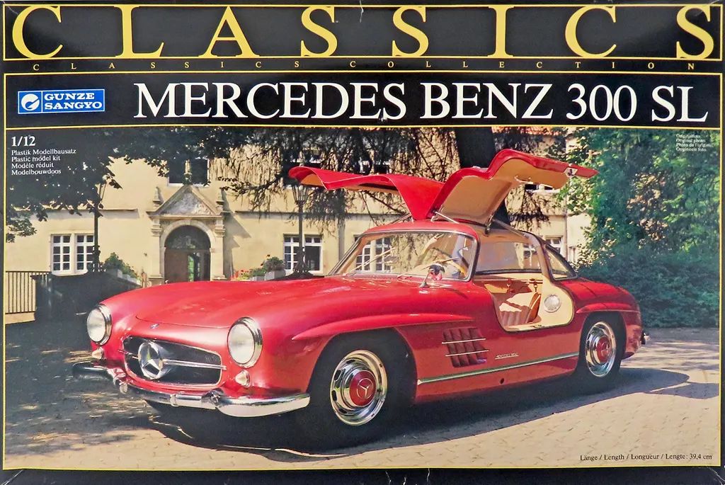 【中古】プラモデル 1/12 メルセデス ベンツ 300SL 「CLASSICS COLLECTION」 [RG-101]