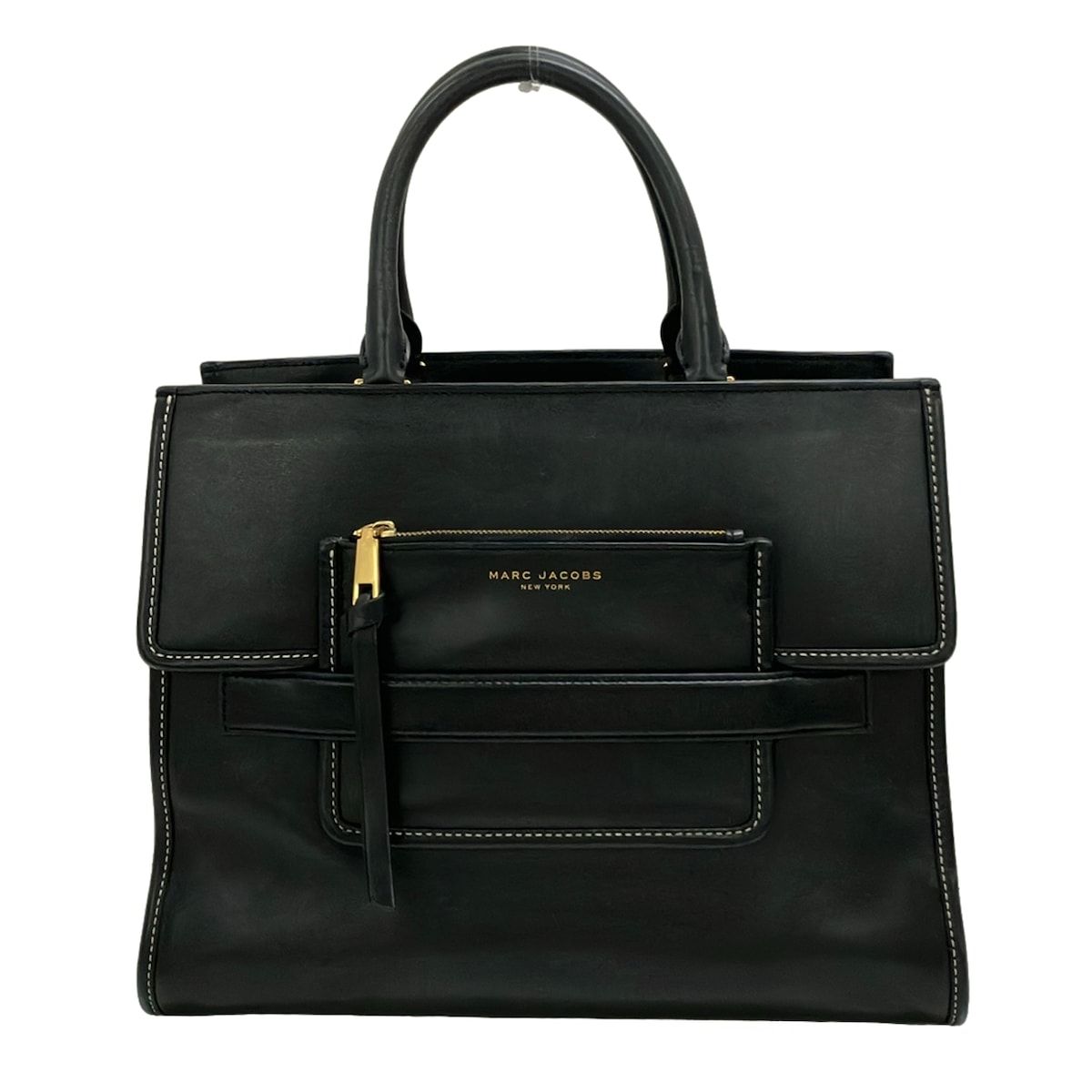 MARC JACOBS(マークジェイコブス) トートバッグ - 黒 レザー