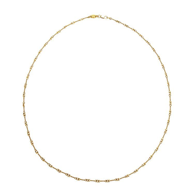 Chrome Hearts クロムハーツ 22K NECKCHAIN T18 ツイストチェーン