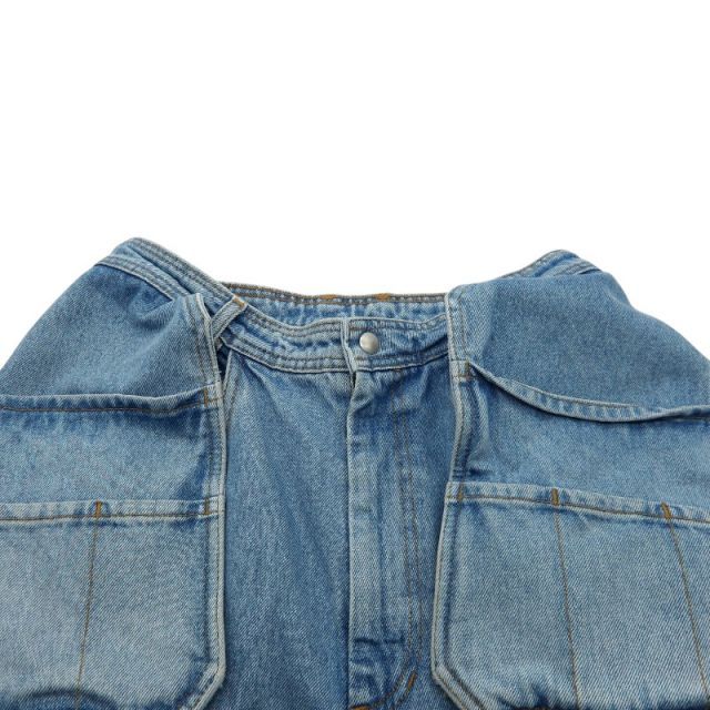 HED MAYNER 22aw MULTI POCKET PANTS DENIM サイズS HM00D12HM005 ヘドメイナー マルチ ポケット パンツ デニム ボトムス 大名店