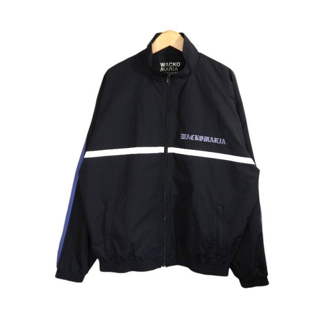 WACKO MARIA NYLON TRACK JACKET BLACK サイズXL 24FW-WMO-TJ01 ワコマリア ナイロン トラック ジャケット トップス 大名店