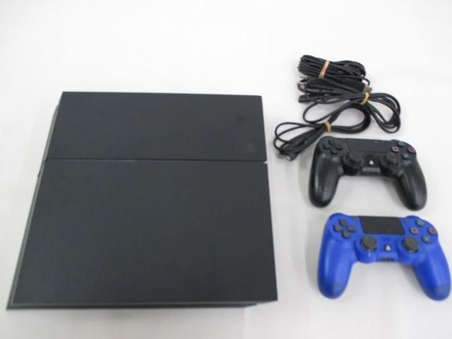 中古品 ゲーム プレイステーション4 PS4本体 CUH-1200B ブラック 動作品 コントローラー 周辺機器付き