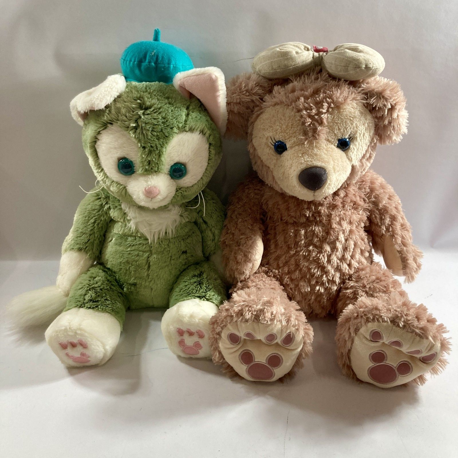 ★ Disney シェリーメイ ジェラトニー ぬいぐるみ 2点 まとめ商品 Lサイズ BIGサイズ ディズニーリゾート 現状品