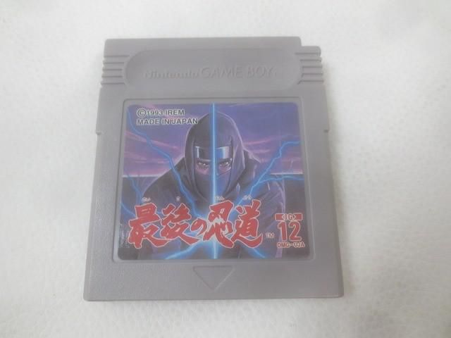 ゲーム ゲームボーイ ソフト 最後の忍道 ソフトのみ 中古品