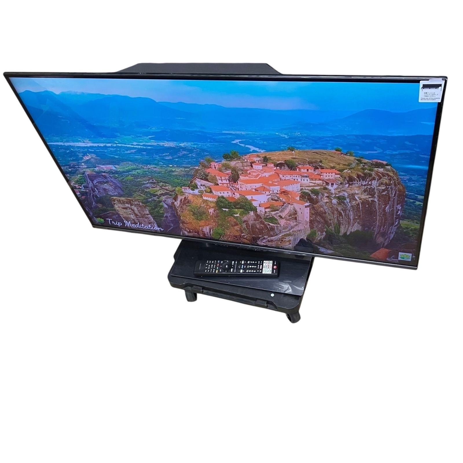 □REGZA 43Z670N 43V型 液晶テレビ 2024年製 本体 リモコン付 電源 