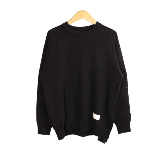 NEIGHBORHOOD 26ss SAVAGE CREWNECK SWEATER サイズM 261FUNH-KNM01 ネイバーフッド サベージ クルーネック セーター トップス ニット 大名店