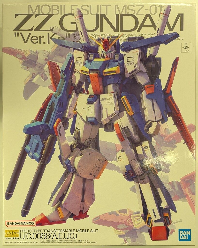 BANDAI SPIRITS MG 機動戦士ガンダムZZ MSZ-010 ダブルゼータガンダム Ver.Ka/バンダイナムコ版