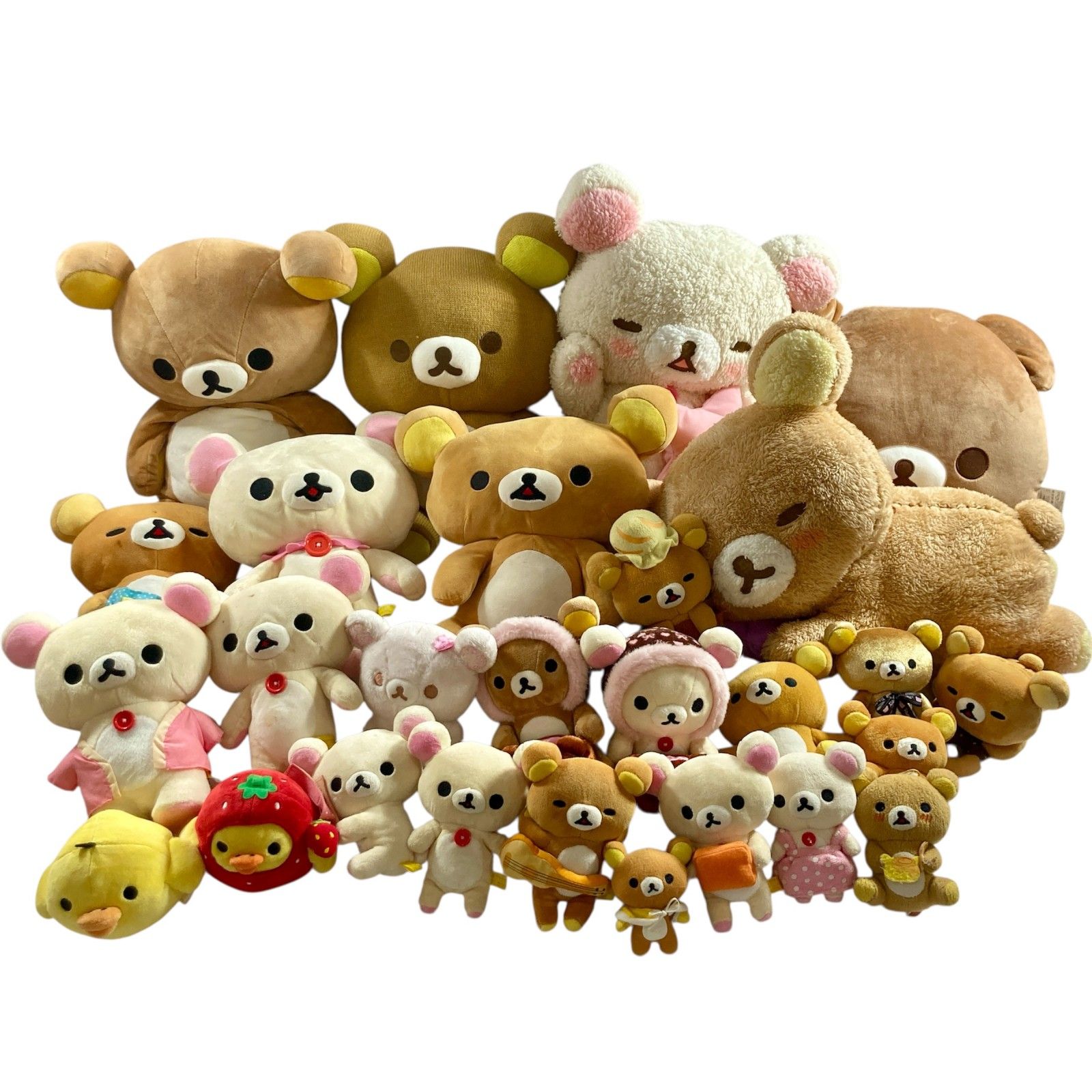 ★ リラックマ コリラックマ ぬいぐるみ マスコット まとめ商品 キイロイトリ San-X サンエックス 現状品 4.4kg