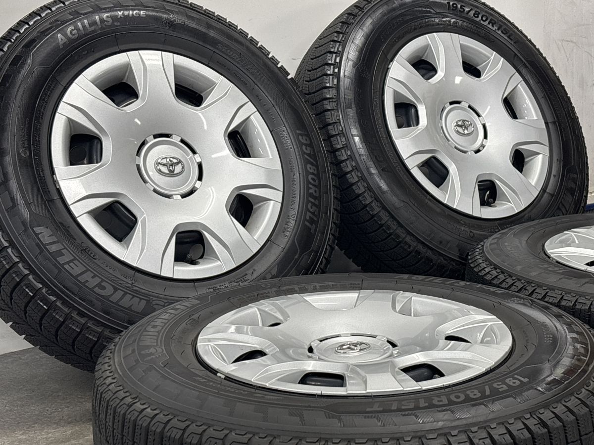 バリ溝】トヨタ ハイエース 純正スチール 15in 6J +35 PCD139.7 