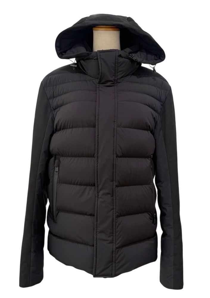 【中古】MONCLER モンクレール LETERRIER ダウンジャケット ダウン ブラック サイズ1 メンズ レディース ユニセックス 人気 お洒落 美品 【ブランドギャラリー東心斎橋店】