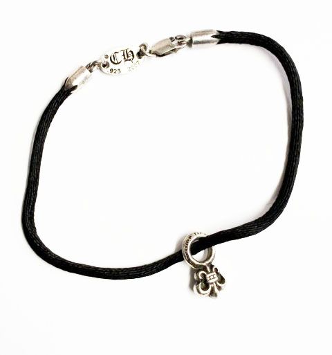 クロムハーツ CHROME HEARTS KZ BSフレア スタック ブレスレット ケーゼット ブラック シルバー 【ブランド古着ベクトル】【中古】☆AA★ ▲ 260508
