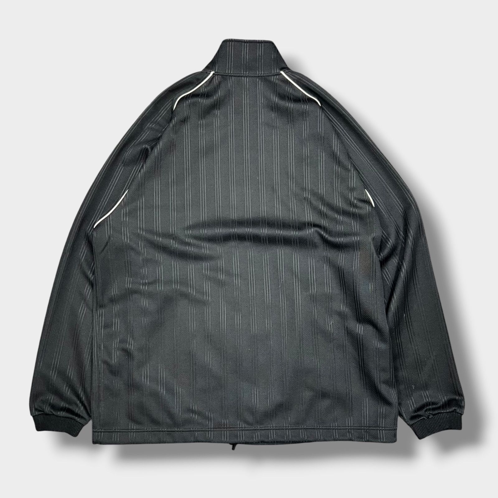 adidas 00s 万国旗タグ ジャージ セットアップ 黒 L トラック 