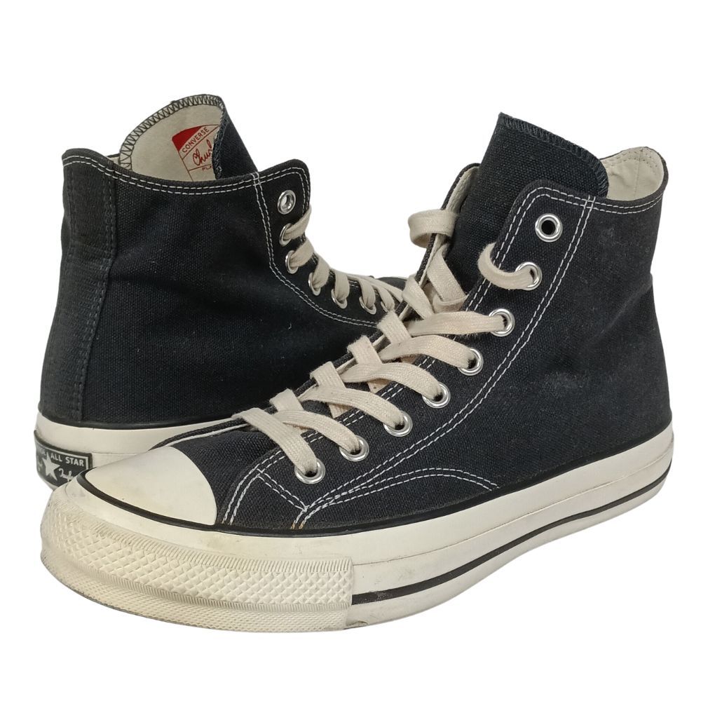 CONVERSE コンバース ADDICT アディクト チャックテイラー キャンバス ハイ スニーカー スミクロ サイズUS9=27.5cm 正規品 / 55021