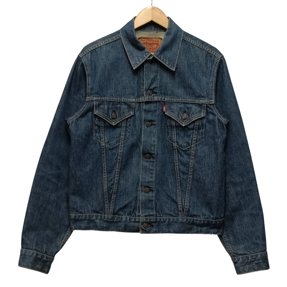 LEVIS リーバイス 71557-0206 71557 3rd BIG E 日本製 Gジャン デニムジャケット コットン インディゴブルー サイズ 40 正規品 / 55034