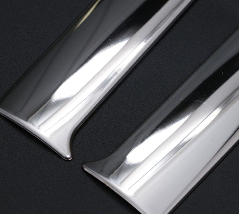 【送料無料】日産 ルークス 40系 2020-2022 専用設計 ドアハンドル プロテクター ステンレス製 デカール カスタム ドレスアップ クローム シルバー 外装パーツ