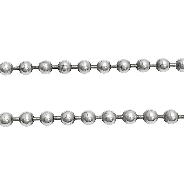 Bill Wall Leather ビルウォールレザー BWLタグ 3mm ボールチェーン