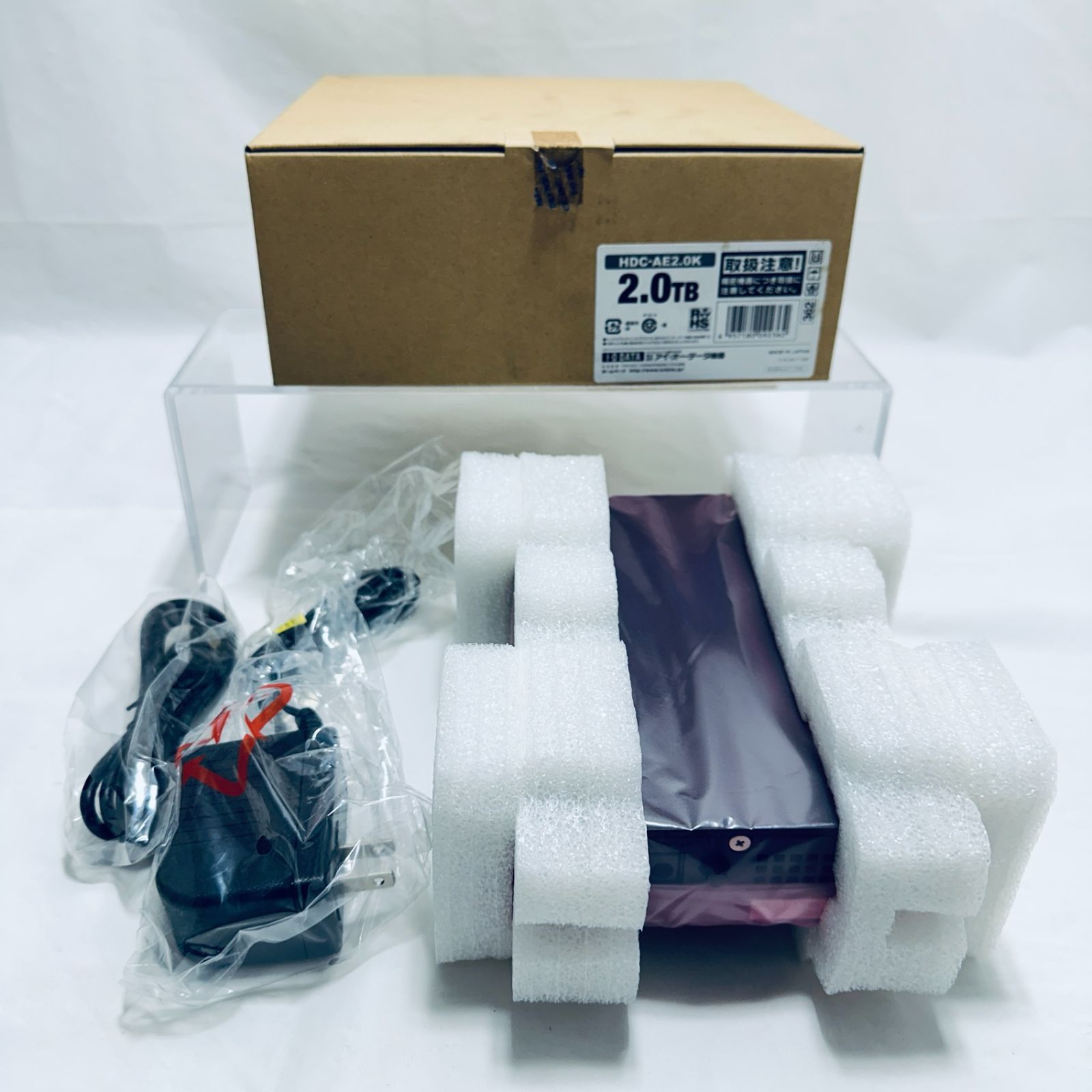 【最終在庫】未使用 I・O DATA 2TB 外付けハードディスクHDDHDC-AE2.0K