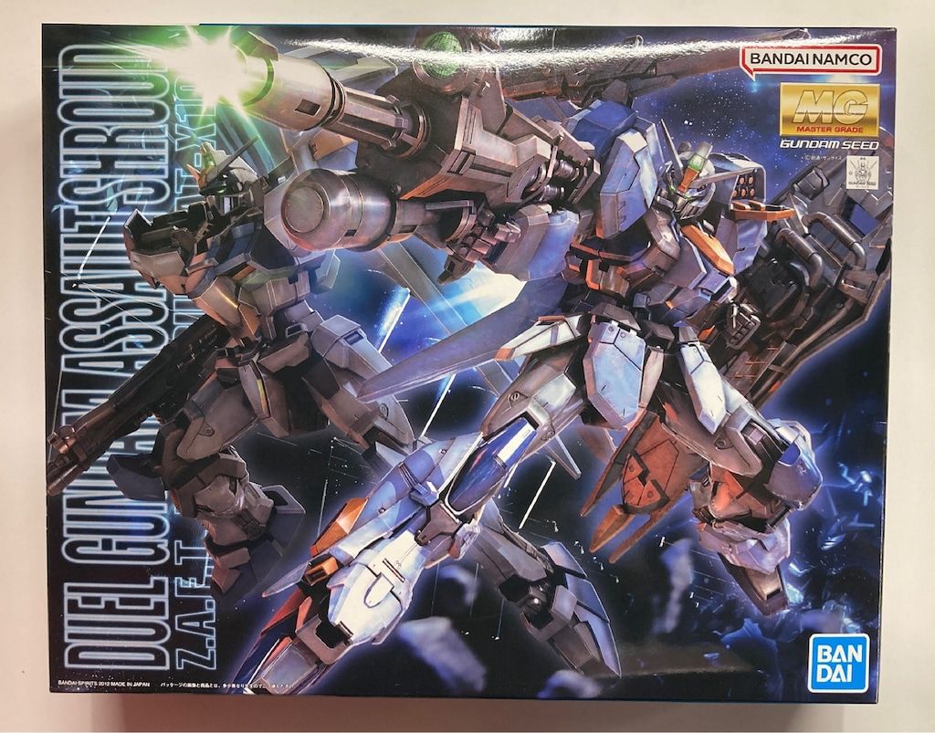 BANDAI SPIRITS MG 1/100 バンダイナムコ版 デュエルガンダム アサルトシュラウド