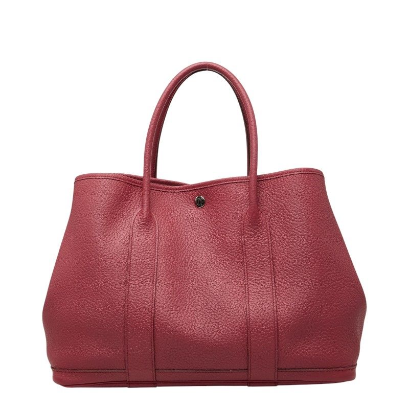 エルメス ガーデンパーティーPM トートバッグ ハンドバッグ ピンク系 ネゴンダ レディース HERMES【1-0269601】