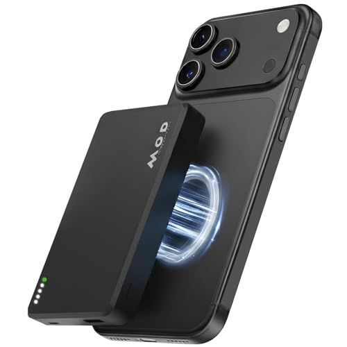 MOD 準固体電池 10000mAh 『発火せず あなたの家族とデバイスを守る』 次世代 ゲルポリマー 高性能 長寿命 2000回充放電 急速充電 有線 22.5W ワイヤレス 15W MagSafe対応 3台同時充電 iPhone Android タブレas