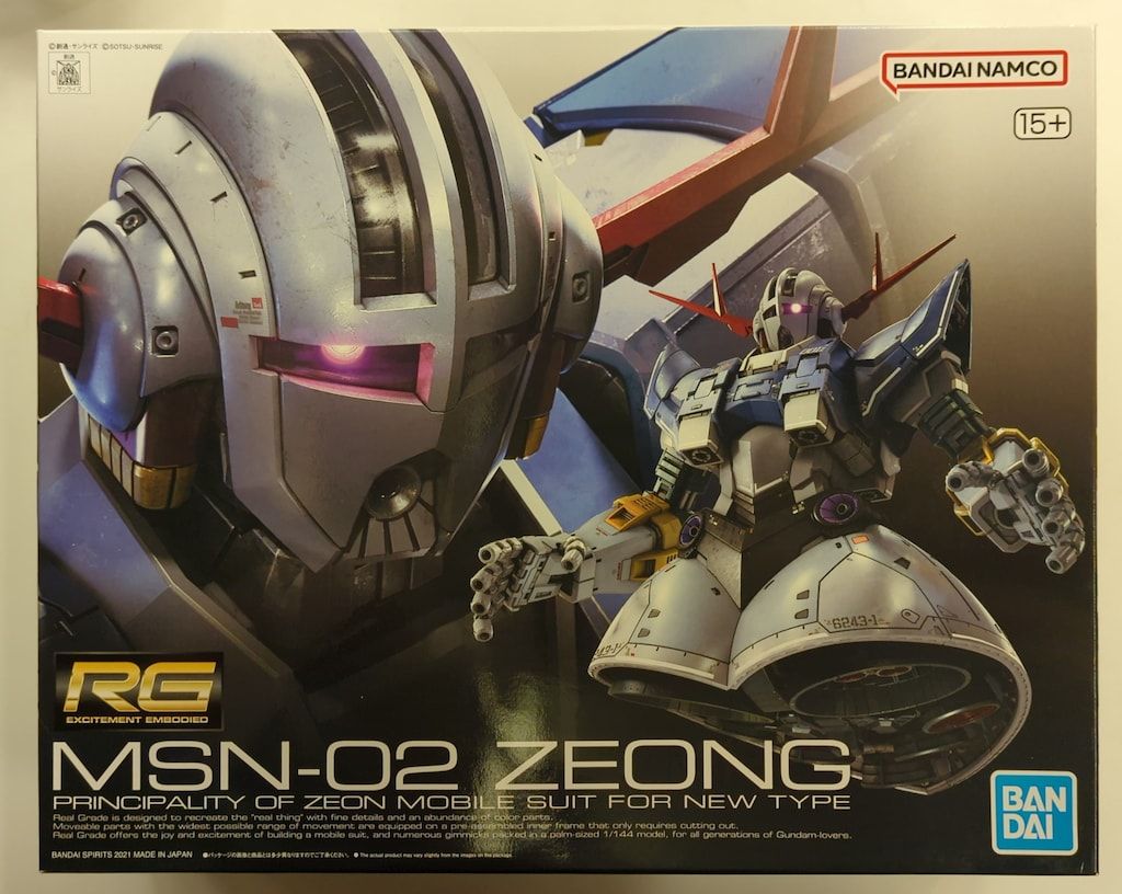 BANDAI SPIRITS RG 1/144 バンダイナムコ版 ジオング 15+表記 34