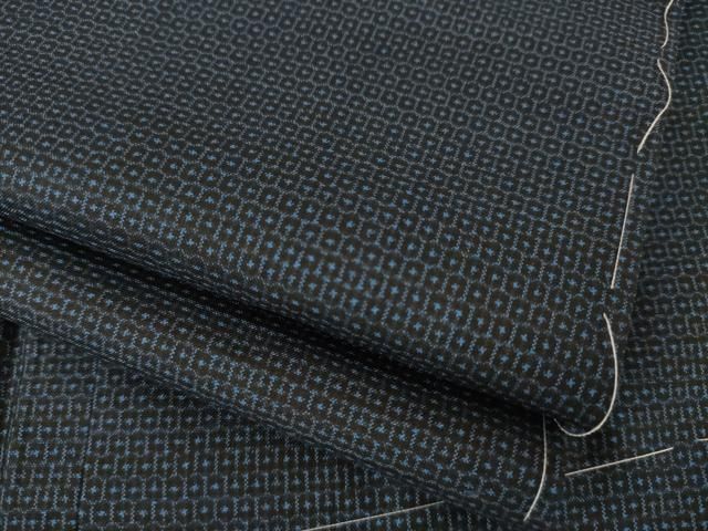 平和屋着物●本場大島紬 100亀甲 総詰め 正絹 逸品 未使用 AABH8474ck