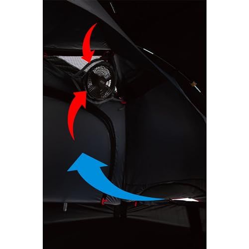 コールマン(Coleman) テント ツーリングドームエアー DARKROOM サイズ ST+(1~2人用)/LX+(2~3人用)ma