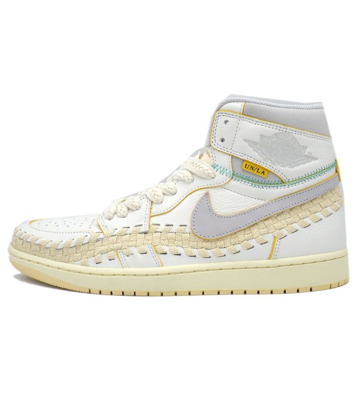 ナイキ NIKE × ユニオン UNION × べフィーズ ビューティー サプライ 【 FD2565 100 】 エア ジョーダン 1 ハイ オージー サマー 96 ハイカット スニーカー h7929