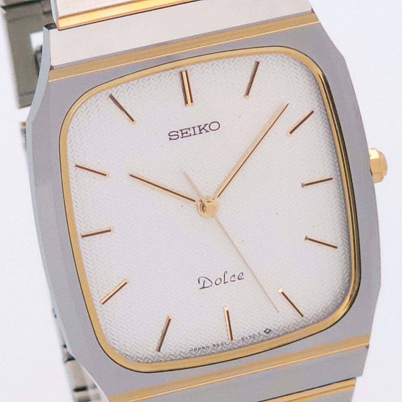 ☆良品 SEIKO セイコー ドルチェ 9531-5140 QZ 動作品 コンビ
