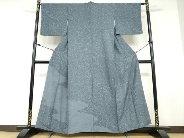 平和屋着物●訪問着 流水青海波文 正絹 逸品 DABD9514ud