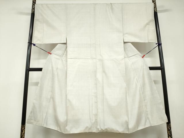 平和屋着物●男性　本場大島紬　白大島　100亀甲　総詰め　正絹　逸品　DABD9529ud 平和屋着物○男性 本場大島紬 白大島 100亀甲 総詰め 正絹 逸品