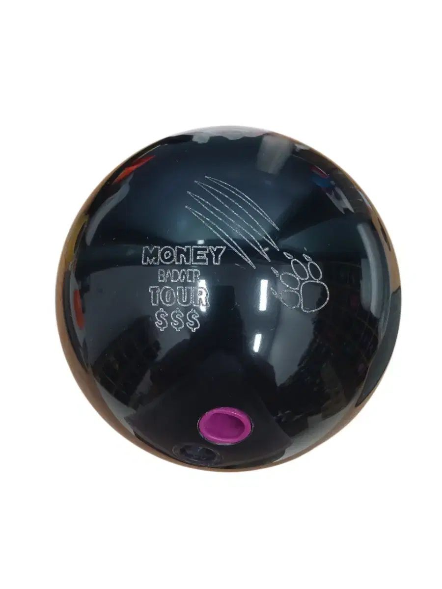 中古ボーリングボール 復元完了 14p トゥーフィンガー マネーバジャー ツアー